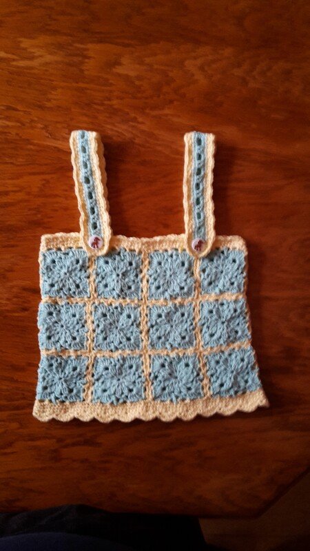 Kostenlose Häkelanleitung: PDF Sommer Top gr. 122