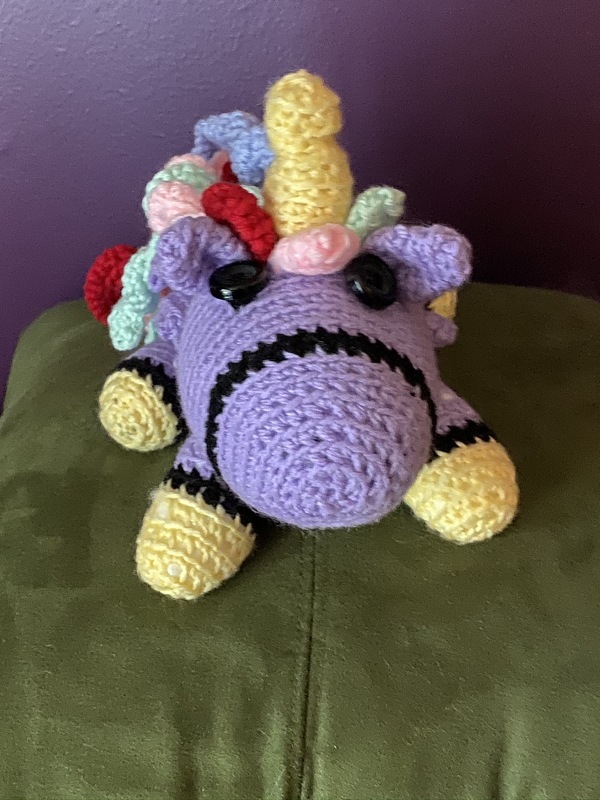 Häkelanleitung kleines Einhorn PDF Deutsch- English- Dutch Ternura Amigurumi