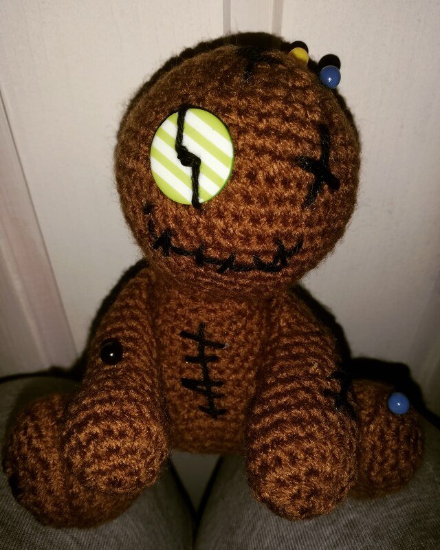 Gothigurumi -  &quot;Voodoo-Püppchen&quot;
