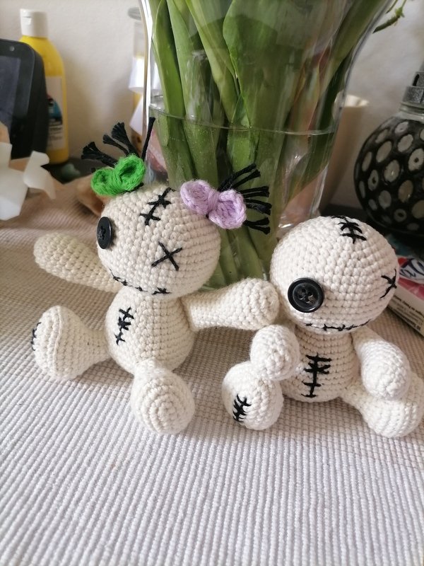 Gothigurumi -  "Voodoo-Püppchen"
