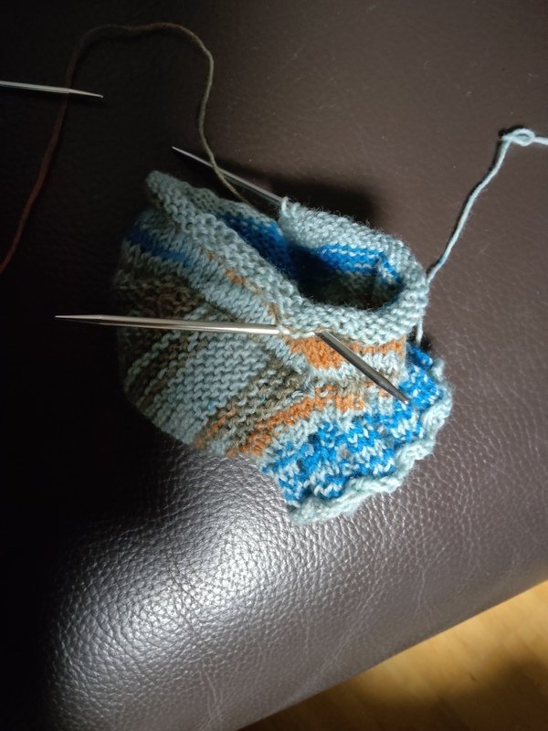 Lochmuster für Sommersocken