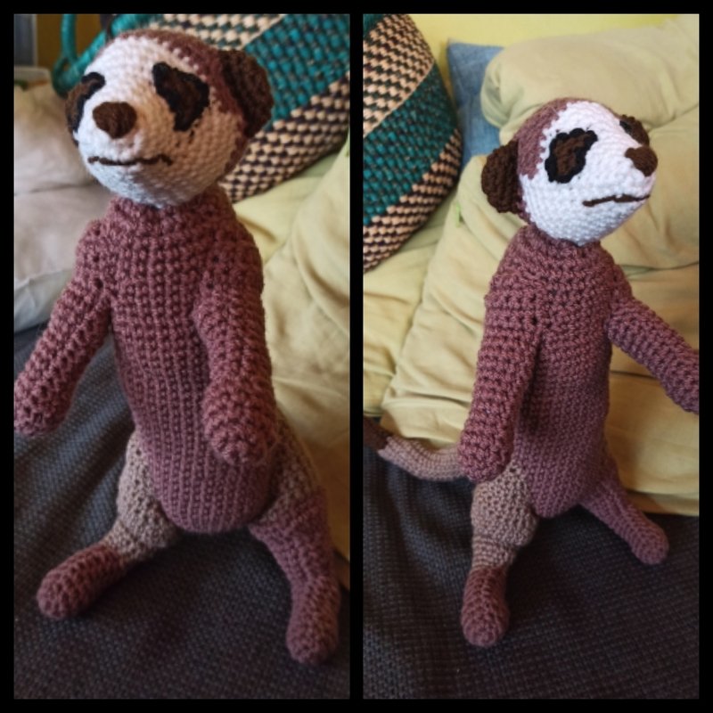 Meerkat - crochet pattern by NiggyArts