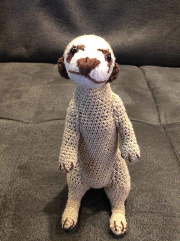 Meerkat - crochet pattern by NiggyArts