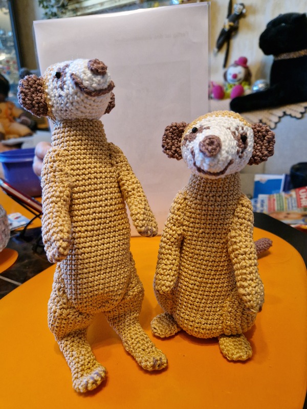 Erdmännchen - Häkelanleitung von NiggyArts