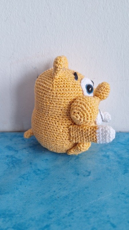 Hamster Goldi, Amigurumi, Häkelanleitung