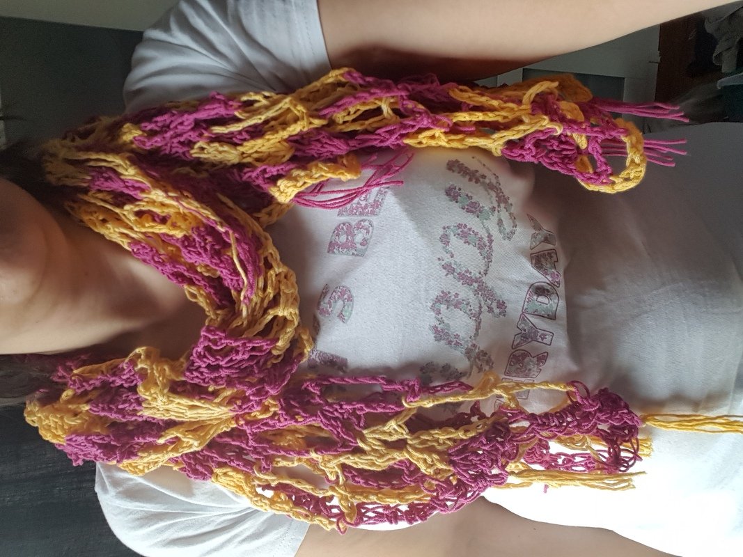 &quot;Jasmin&quot; vielseitig verwendbare Stola / Schal / Häkeltuch