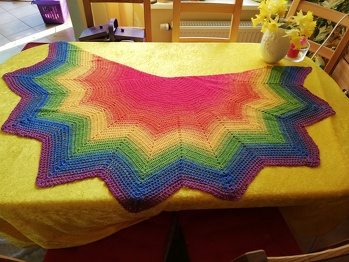 Mein Lieblingstuch, auch schon zwei verschenkt