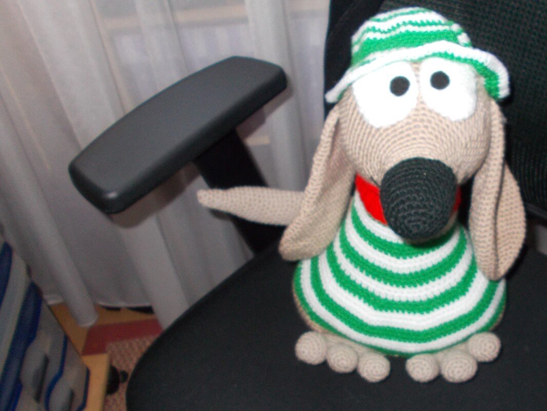 Waldi &amp; Susi - Door Stopper - Crochet Pattern by Diana´s kleiner Häkelshop