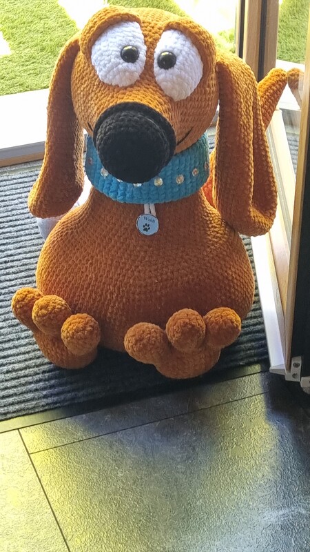 Waldi &amp; Susi - Door Stopper - Crochet Pattern by Diana´s kleiner Häkelshop