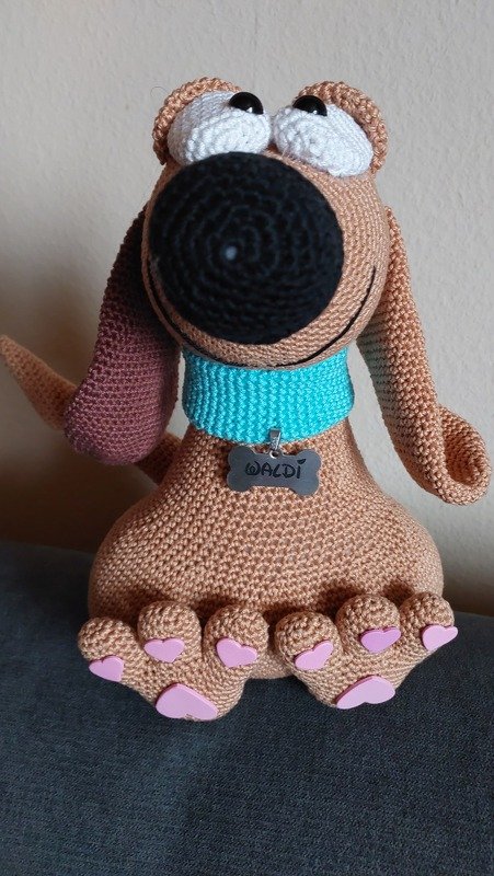 Waldi &amp; Susi - Door Stopper - Crochet Pattern by Diana´s kleiner Häkelshop