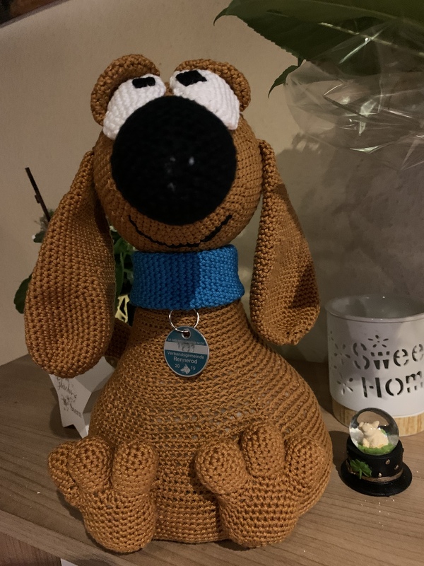 Waldi &amp; Susi - Door Stopper - Crochet Pattern by Diana´s kleiner Häkelshop