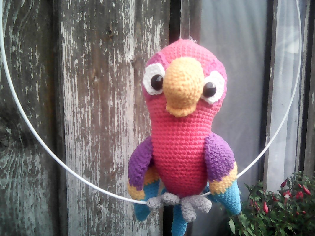 Papagei - Kollektion Amazonas Häkelanleitung Amigurumi