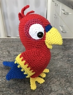 Papagei - Kollektion Amazonas Häkelanleitung Amigurumi