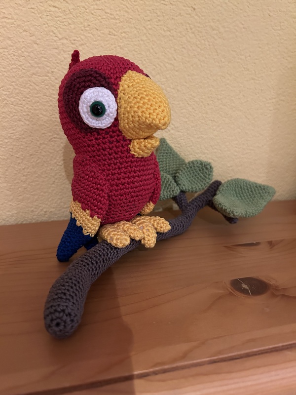 Papagei - Kollektion Amazonas Häkelanleitung Amigurumi