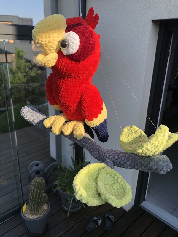 Papagei - Kollektion Amazonas Häkelanleitung Amigurumi