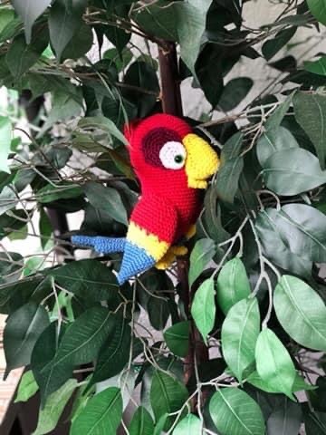 Papagei - Kollektion Amazonas Häkelanleitung Amigurumi