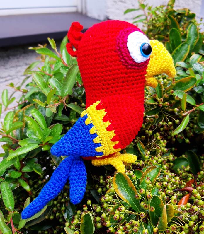 Papagei - Kollektion Amazonas Häkelanleitung Amigurumi