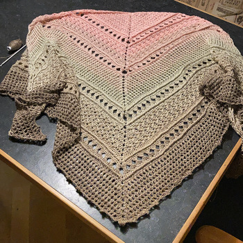 Tolle Anleitung, wunderschönes Tuch!