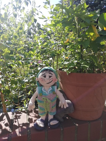 der kleine Lausbub , Anleitung von Claudia Antes,