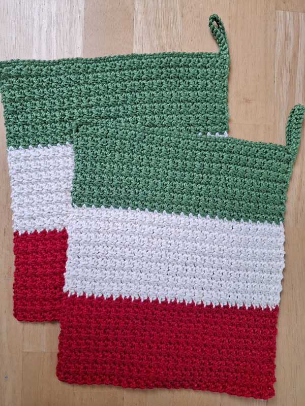 Spültuch Waschlappen Topflappen Basic Elegance - super einfach und schnell