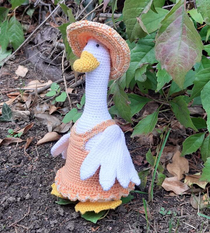 Dorfgeschnatter Häkelanleitung für 3 Gänse