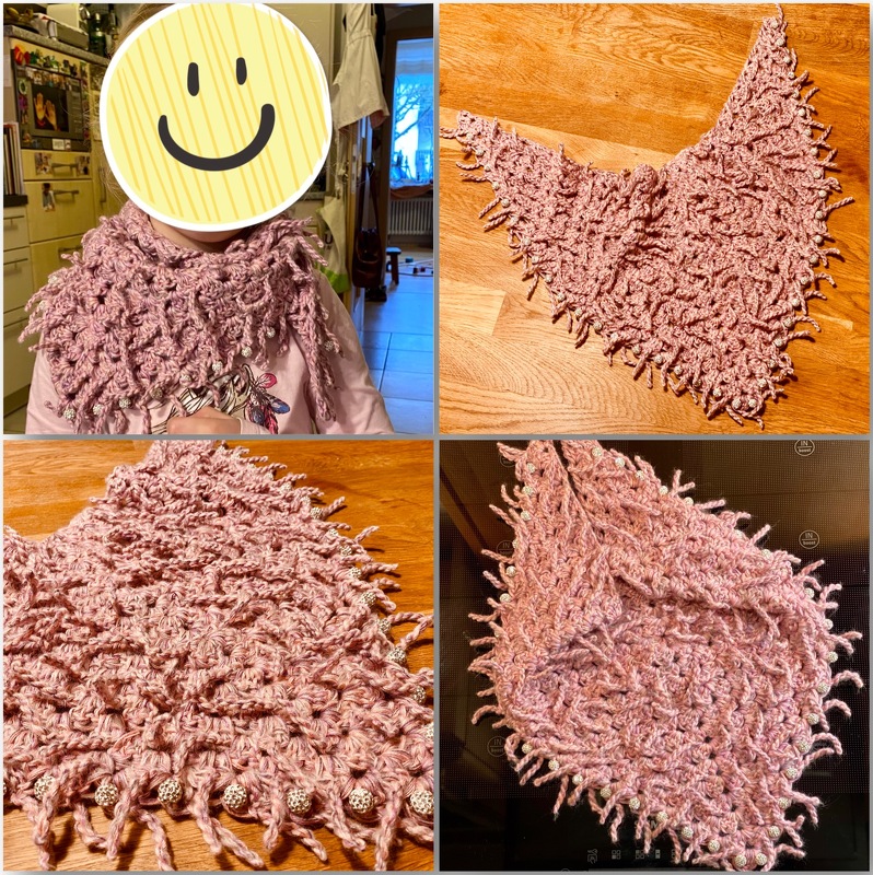 Sehr einfaches DreiecksTuchmuster &quot;Igelchen&quot;