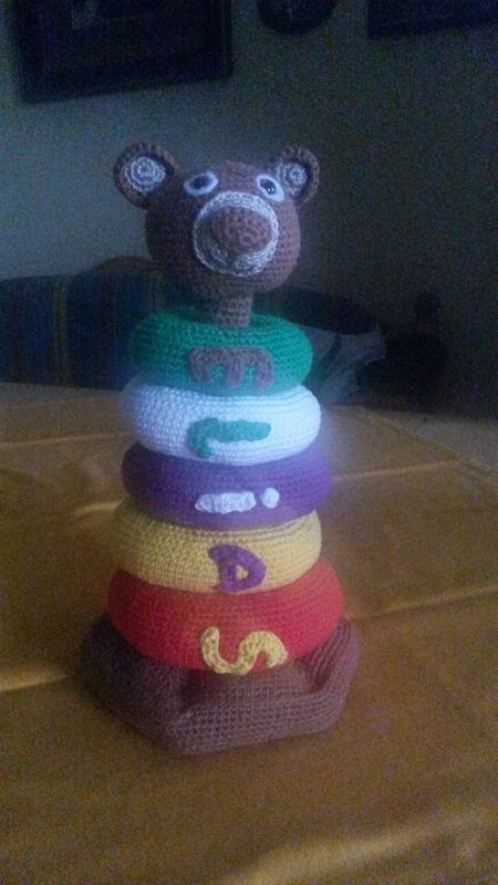 Häkelanleitung Ringpyramide