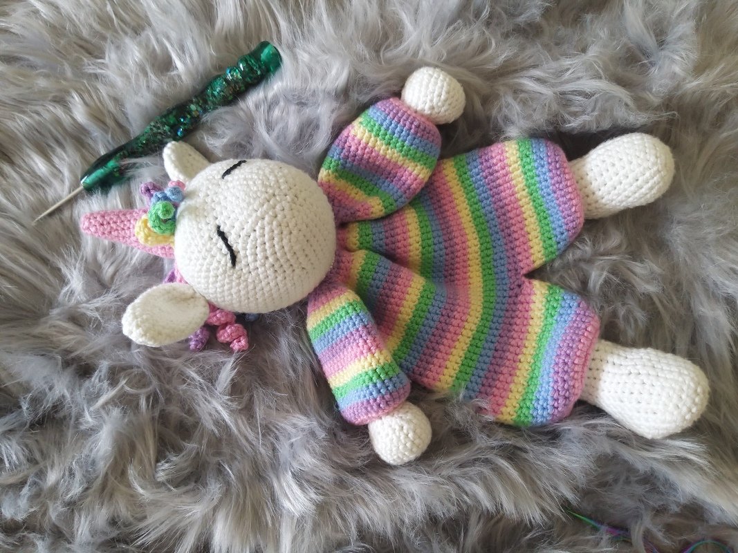 Babypüppchen Einhorn Luna