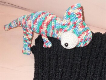 na ja, aber die beine sind nicht so leicht zu machen., bei einen größeren Gekko sicher einfacher, aber sonst super