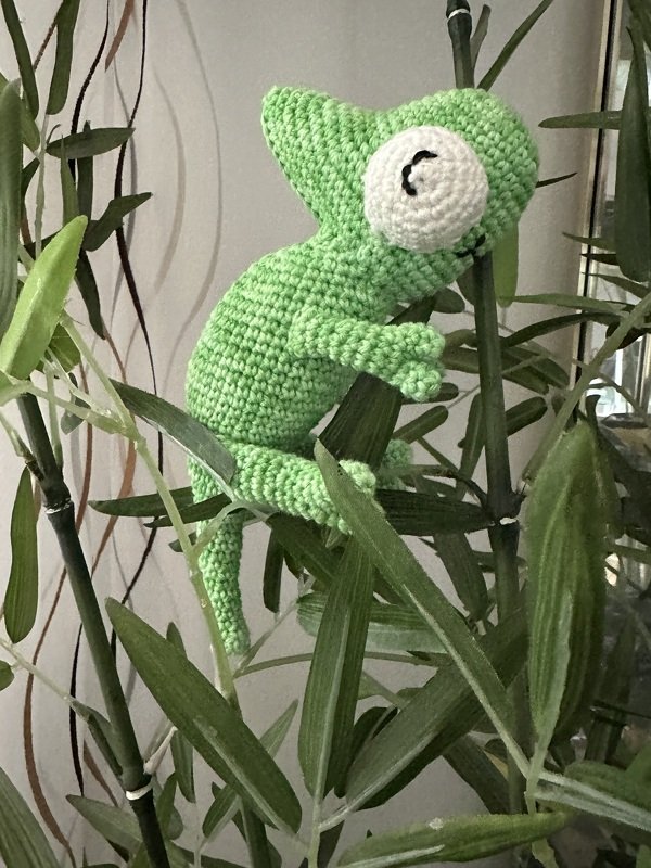 Sparpaket Grinsechamäleons (klein &amp; groß) von LaCritza