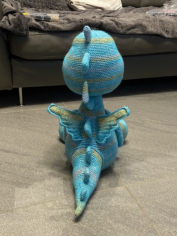 Grinsedrache (XL) von LaCritza