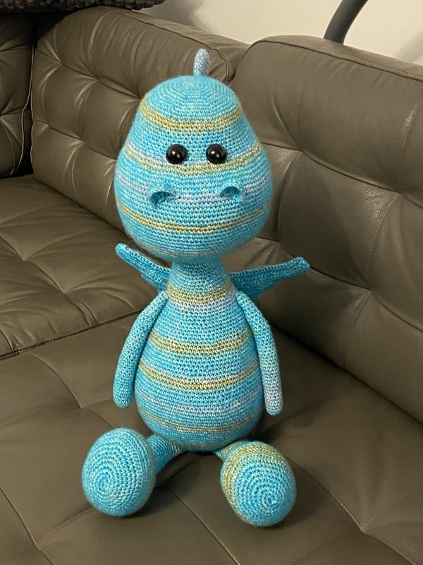 Grinsedrache (XL) von LaCritza