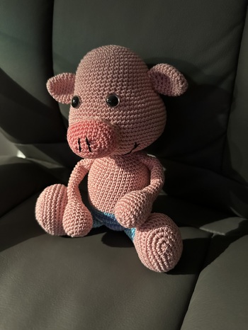 Das ging ganz einfach - Schwein gehabt! :-)