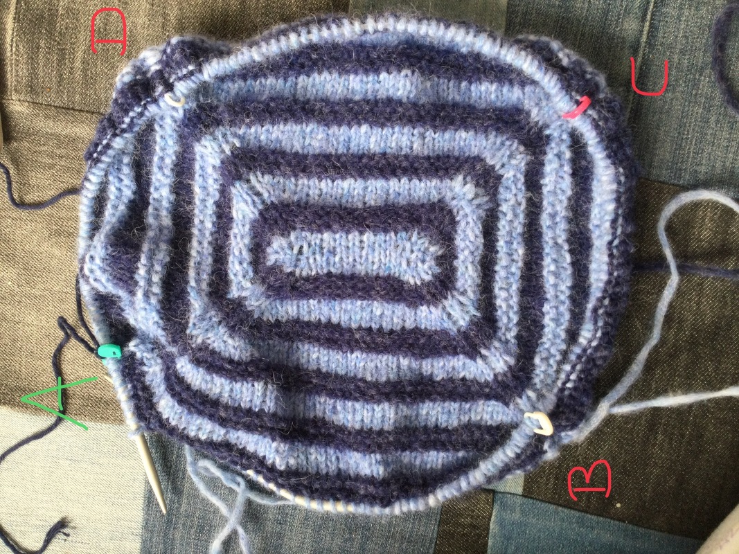 Strickanleitung - Shirt geheime Schatten