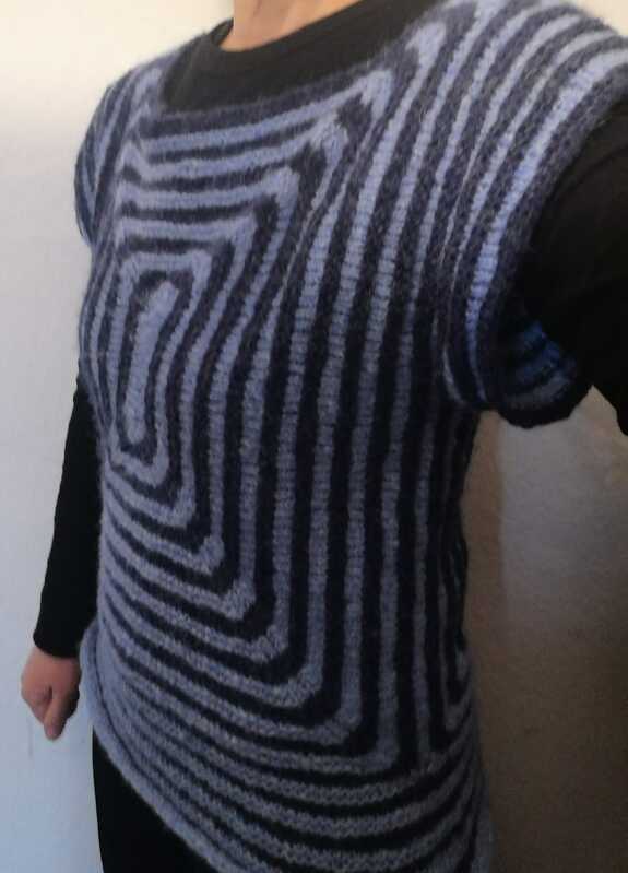 Strickanleitung - Shirt geheime Schatten