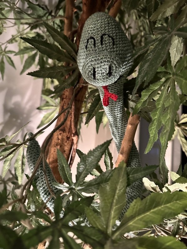 Grinseschlange (klein) von LaCritza