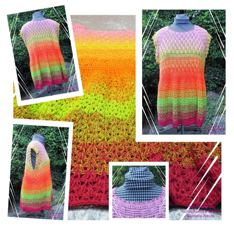 Sign of Friendship - Shirt/Tunika/Kleid häkeln im RVO - in allen Damengrößen