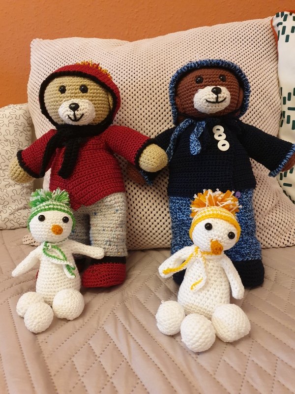 Häkelanleitung Bekleidungsset "Sommer" für Theo und Thea