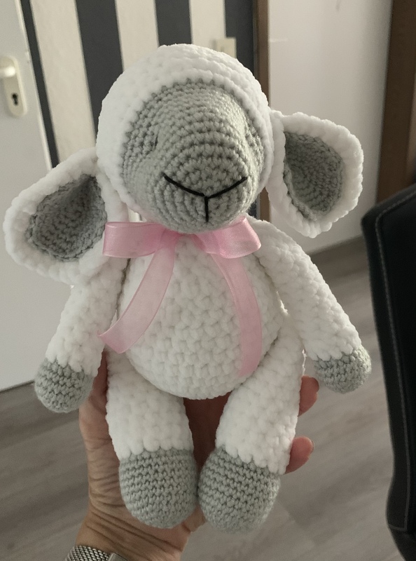 Häkelanleitung Marshmallow Schäfchen