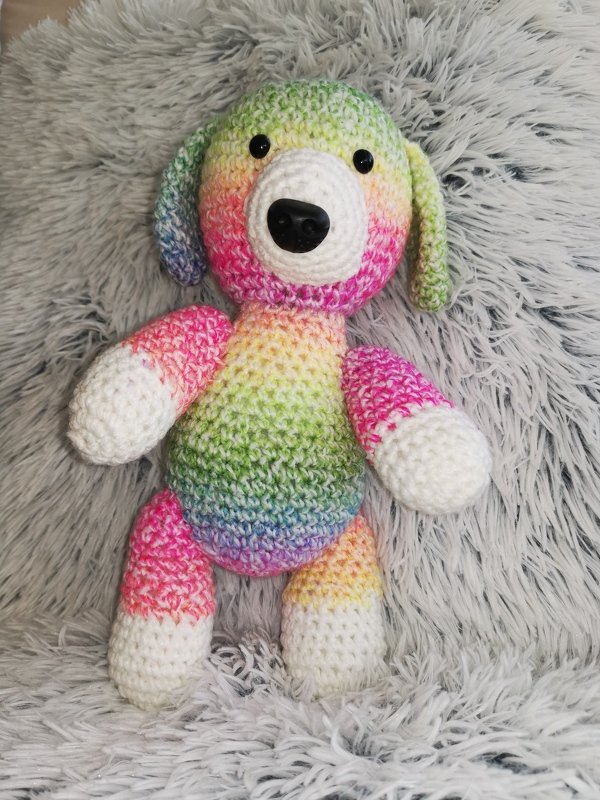 Kleiner Welpe Häkelanleitung Amigurumi