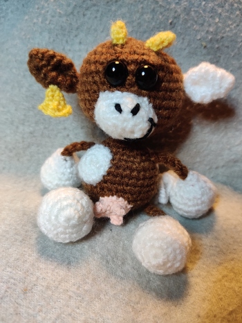 Kuh Nr. 3 ist fertig und verschenkt.