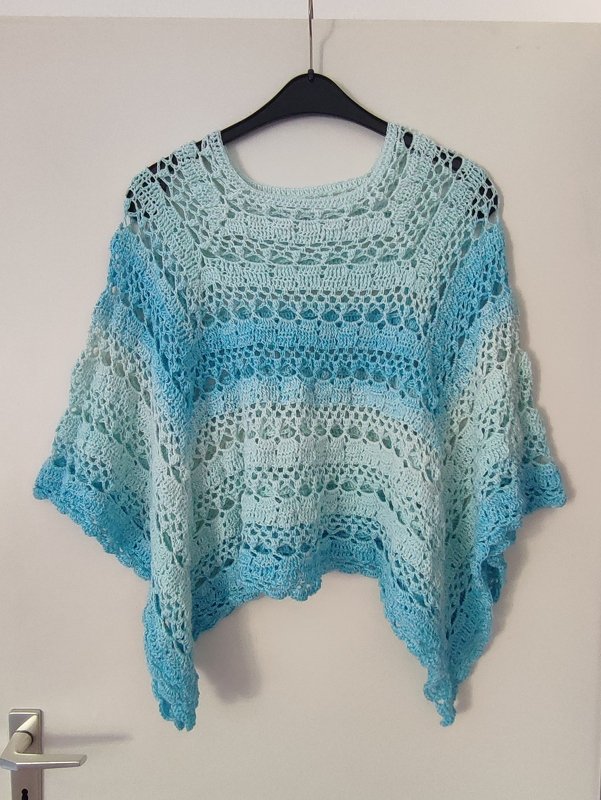 Häkelanleitung Poncho &quot;Adria&quot;