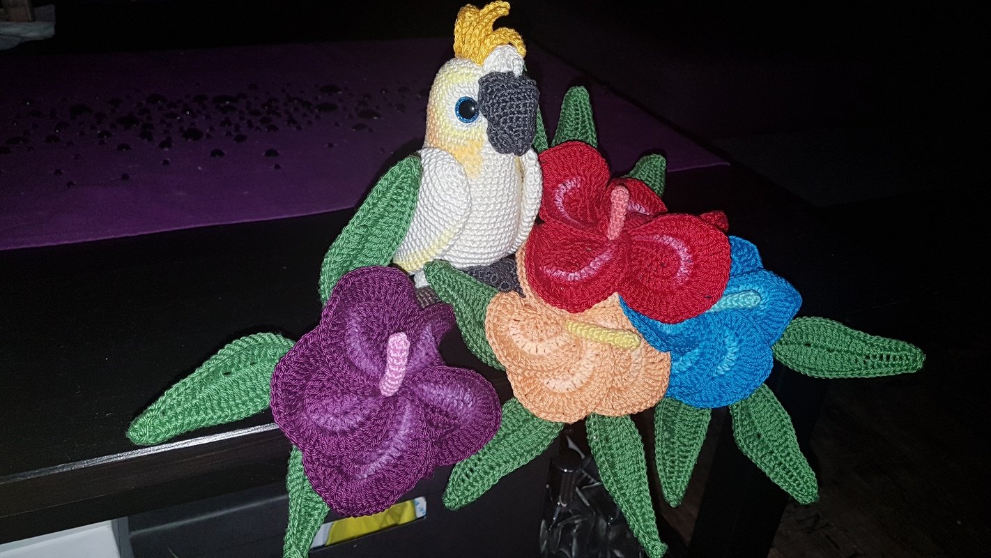 Kakadu - Kollektion Amazonas Häkelanleitung Amigurumi