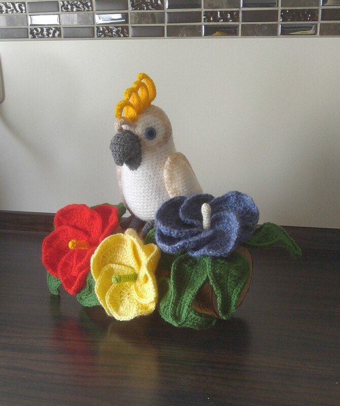 Kakadu - Kollektion Amazonas Häkelanleitung Amigurumi