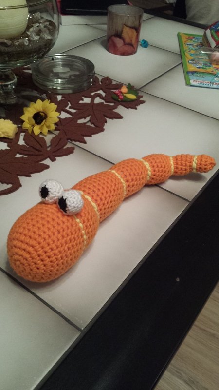 Karl the Worm - Crochet Pattern