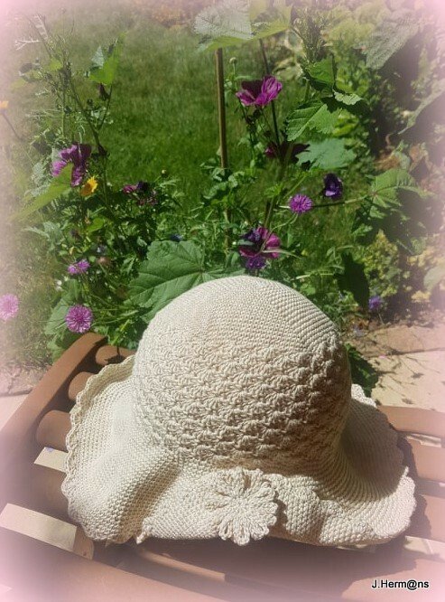 "Panama" Sommerhut gehäkelt PDF-Anleitung