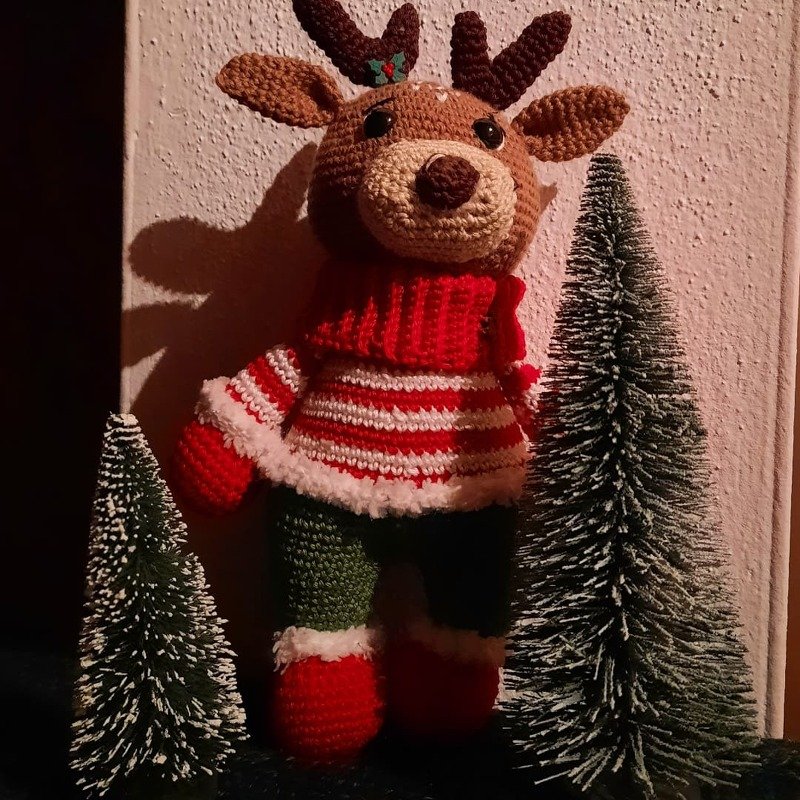 Amigurumi Elch Harry Häkelanleitung
