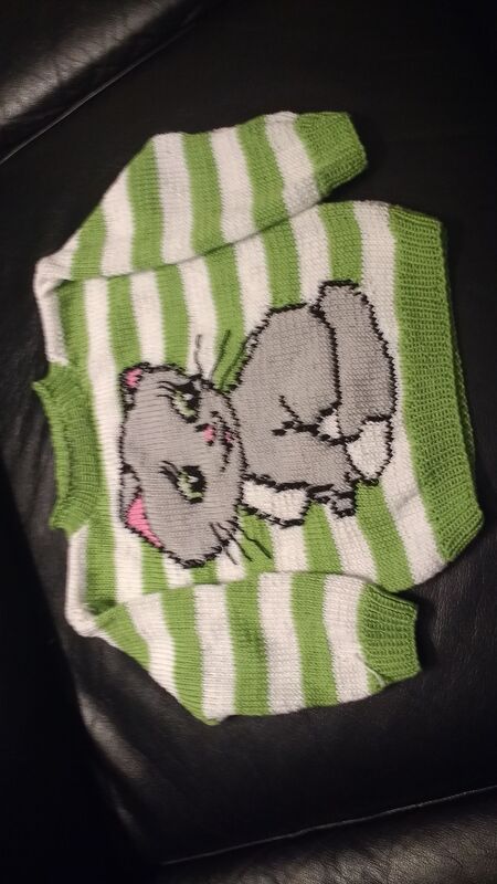 Knitting Tutorial Pullover Cat in 2Sizes