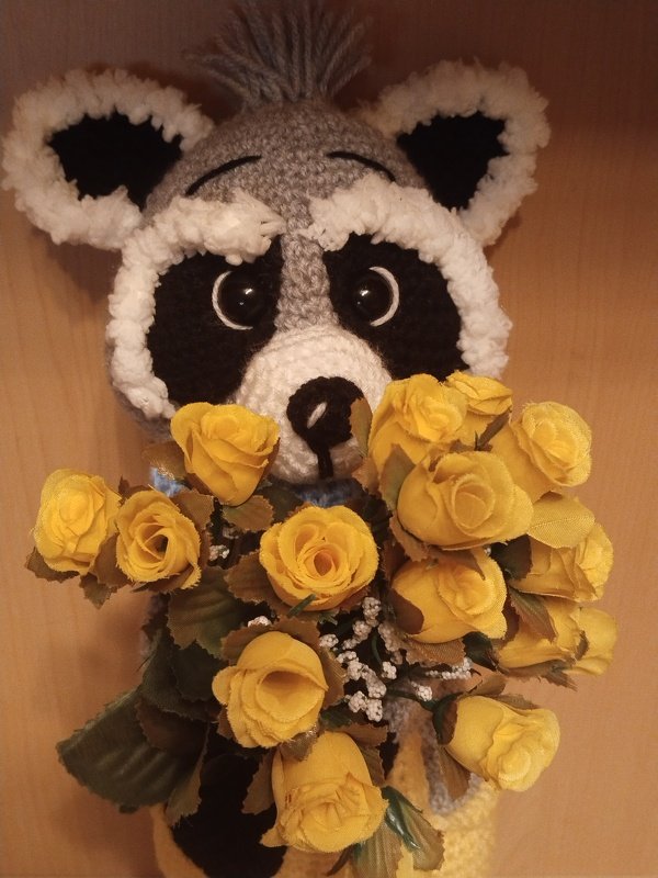 Amigurumi Waschbär Max Häkelanleitung