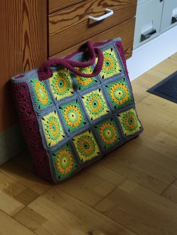 granny bag - summertime - crochet patterns